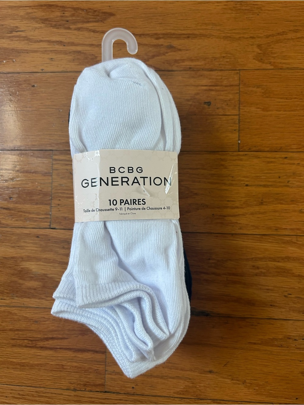 NWT BCBGeneration women Low-Cut Athletic Socks - 10 Pack
